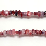 Plastic  Bead - Mixed Color Irregular Chip AMETHYST AGATE