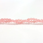 Gemstone Bead - Faceted Round 04MM ROSE QUARTZ