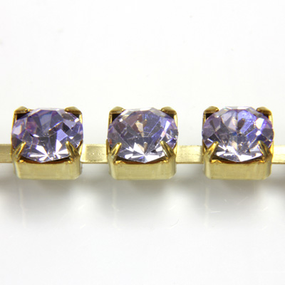 Preciosa MAXIMA Crystal Rhinestone Cup Chain - SS29 VIOLET-RAW