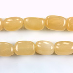 Gemstone Bead - Smooth Nugget 15x12MM Dyed QUARTZ Col. 05 BEIGE