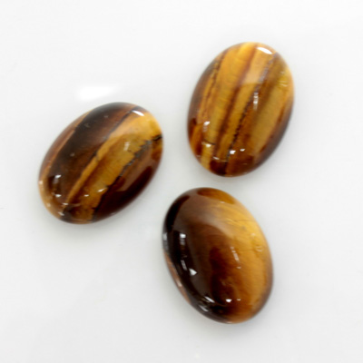 Gemstone Cabochon - Oval 18x13MM TIGEREYE