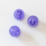 Plastic Bead - Perrier Effect Smooth Round 12MM PERRIER LILAC