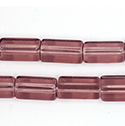 Czech Glass Fire Polished Bead - Atlas 15x10MM AMETHYST