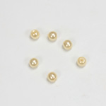 Plastic Pearl Bead - Round 05MM CREME