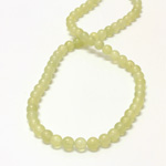 Gemstone Bead - Smooth Round 06MM JADE LT GREEN