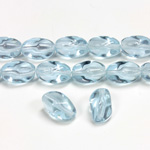 Czech Pressed Glass Bead - Baroque 11x7MM ALEXANDRITE