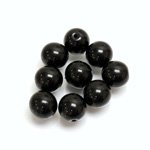 Glass 1-Hole Smooth Ball 08MM JET