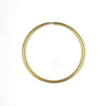 Endless Hoop 1.75 inch 2MM Wire RAW BRASS