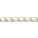 Czech Glass Pearl Bead - Pear 09x6MM FRESHWATER PEARL
