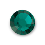 Asfour Crystal Flat Back Chaton Rose - 34SS EMERALD