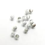 Fiber-Optic 1-Hole Ball - 04MM CAT'S EYE LT GREY