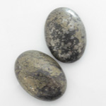 Gemstone Cabochon - Oval 25x18MM PYRITE