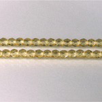 Czech Glass Fire Polish Bead - Round 04MM LT TOPAZ