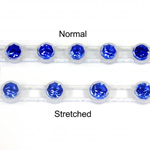 Plastic Banding Stretch 1 Row PP26 (SS13) SAPPHIRE-ALABASTER