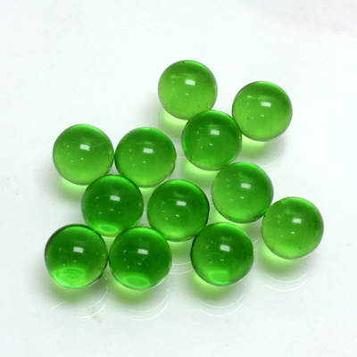 Glass No-Hole Ball - 08MM PERIDOT