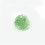 Plastic Oriental Carved Series Round Pendant 17MM JADE