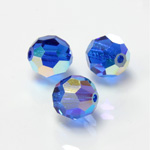 Preciosa Crystal Bead Regular Cut - Round 05MM CAPRI BLUE AB