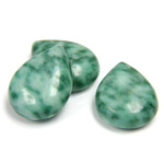 Gemstone Cabochon - Pear 20x15MM JADE ZING JIANG