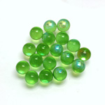 Glass No-Hole Ball - 06MM PERIDOT AB