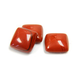 Gemstone Cabochon - Square 12x12MM RED JASPER