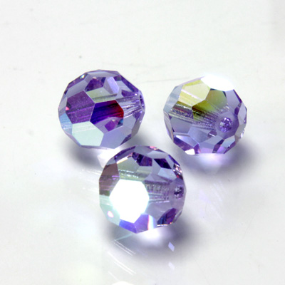 Preciosa Crystal Bead Regular Cut - Round 06MM VIOLET AB