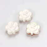 Glass Flat Back Foiled Mirror - Rose 10MM MATTE CRYSTAL AB