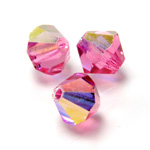 Preciosa Crystal Bead - Bicone 03MM ROSE AB