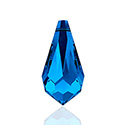 Swarovski Crystal Pendant - Pear 13x6.5MM SAPPHIRE