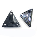 Asfour Crystal Flat Back Sew-On Stone - Triangle 18MM DARK SHADOW
