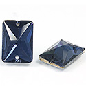 Asfour Crystal Flat Back Sew-On Stone - Cushion 18x13MM DENIM BLUE
