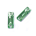 Asfour Crystal Flat Back Sew-On Stone - Cushion 18x6MM PERIDOT