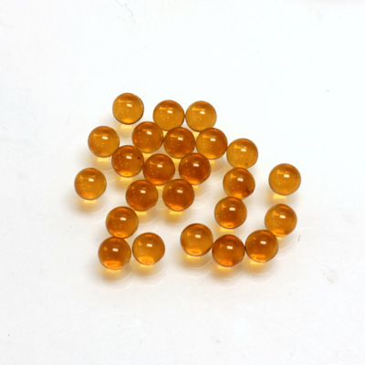 Glass No-Hole Ball - 04MM TOPAZ
