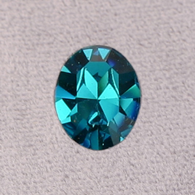 Swarovski Crystal Point Back Fancy Stone - Oval 08x6MM BLUE ZIRCON