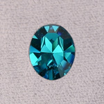 Swarovski Crystal Point Back Fancy Stone - Oval 08x6MM BLUE ZIRCON