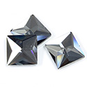 Asfour Crystal Flat Back Stone - Square 14MM DARK SHADOW