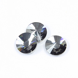 Asfour Crystal Flat Back Rivoli - 10MM DARK SHADOW
