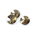 Asfour Crystal Flat Back Rivoli - 10MM HONEY