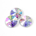 Asfour Crystal Flat Back Rivoli - 12MM CRYSTAL AB