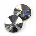 Asfour Crystal Flat Back Rivoli - 18MM DARK SHADOW