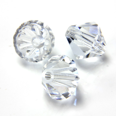 Preciosa Crystal Bead 2nd Quality - Bicone 03MM CRYSTAL