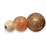 Round Smooth Wood Beads
