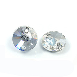 Asfour Crystal Flat Back Sew-On Stone - Rivoli 10MM CRYSTAL