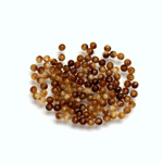 Glass No-Hole Ball - 02MM BROWNHORN