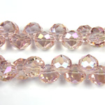 Chinese Cut Crystal Pendant - Drop 07.5MM ROSALINE AB