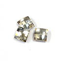 Asfour Crystal Flat Back Stone - Chessboard Square 08MM GOLDEN SHADOW