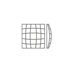Asfour Crystal Flat Back Stone - Chessboard Square 14MM CRYSTAL AB