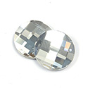 Asfour Crystal Flat Back Stone - Chessboard Round  18MM CRYSTAL