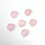 Gemstone Cabochon - Heart 08MM ROSE QUARTZ