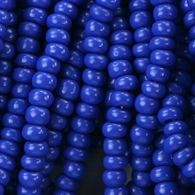 Preciosa Czech Glass Seed Bead - Round 05/0 DK BLUE 33070