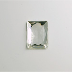 Glass Flat Back Foiled Rauten Rose - Cushion 18x13MM CRYSTAL